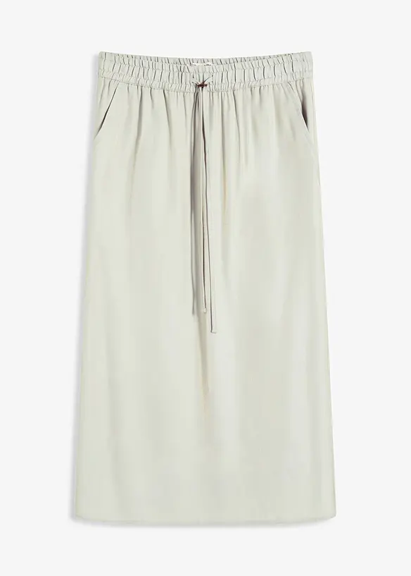 Midirok van glanzend materiaal, bonprix