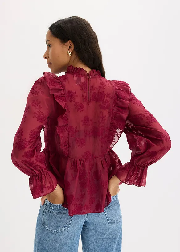 Blouse met borduursel, bonprix