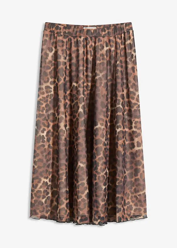 Midirok van zachte mesh, bonprix