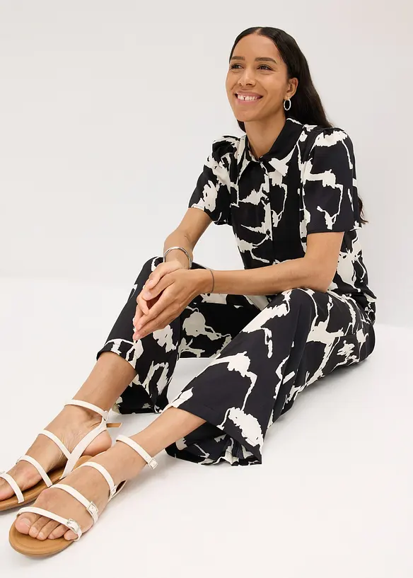 Blouse van soepel satijn, bonprix