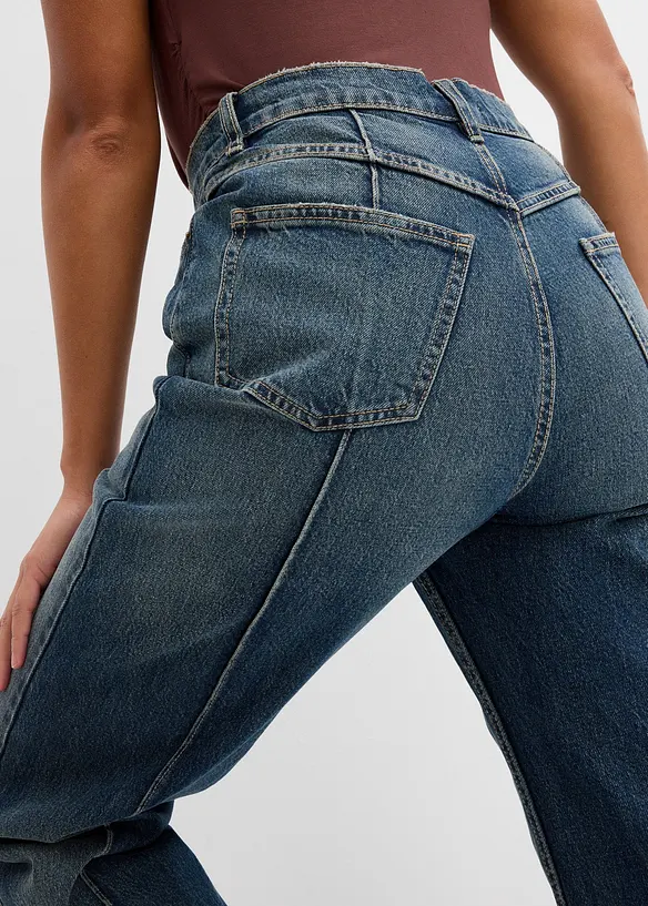Straight jeans, high waist, bonprix