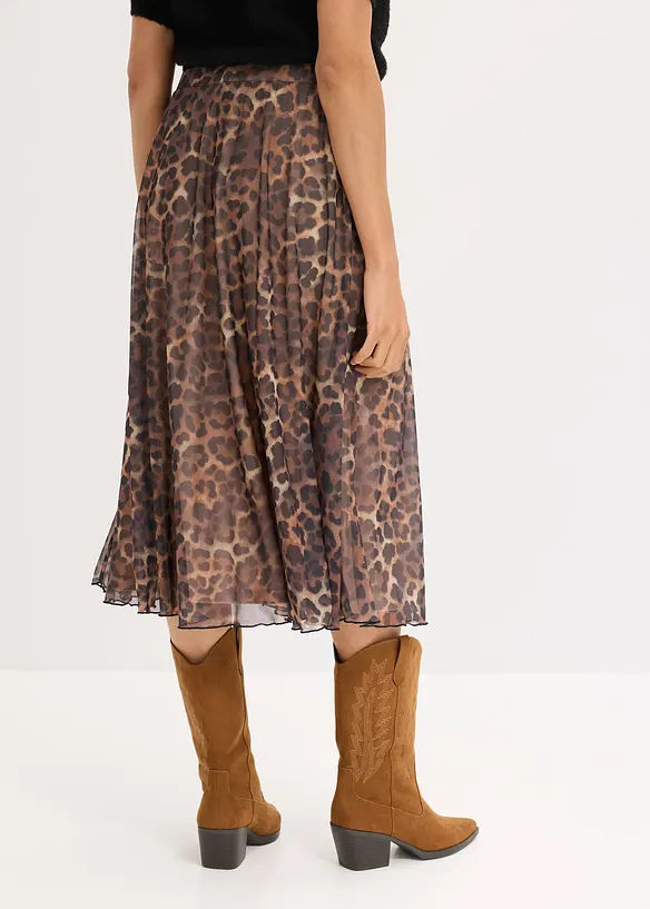 Midirok van zachte mesh, bonprix