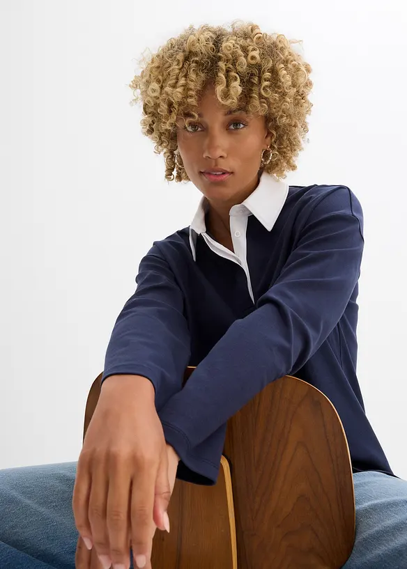 Poloshirt van interlock, bonprix