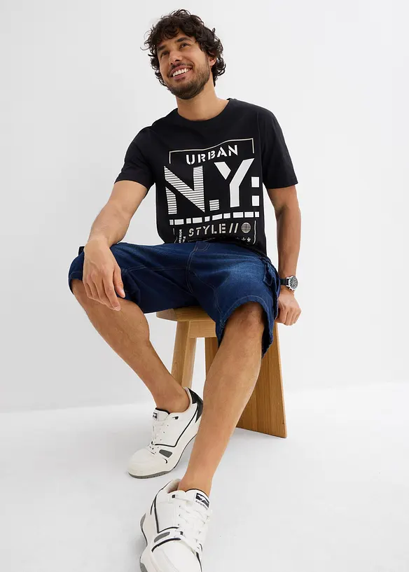 T-shirt van biologisch katoen, bonprix