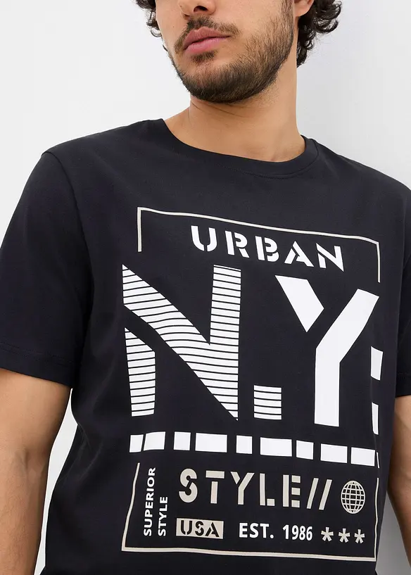 T-shirt van biologisch katoen, bonprix
