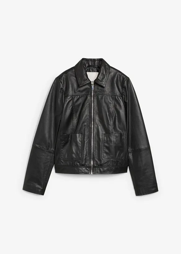 Leren jas, bonprix