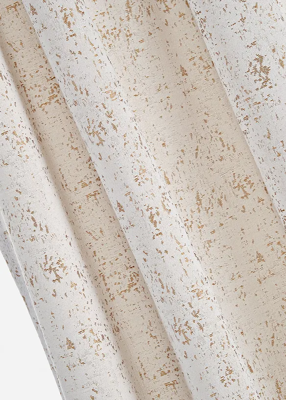 Jacquard gordijn met glans (1 stuk), bonprix