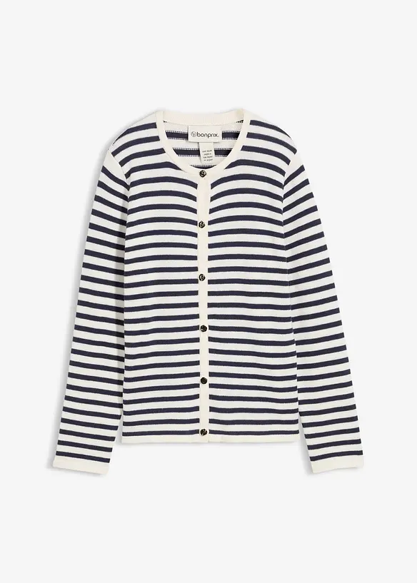 Vest met zijde, bonprix