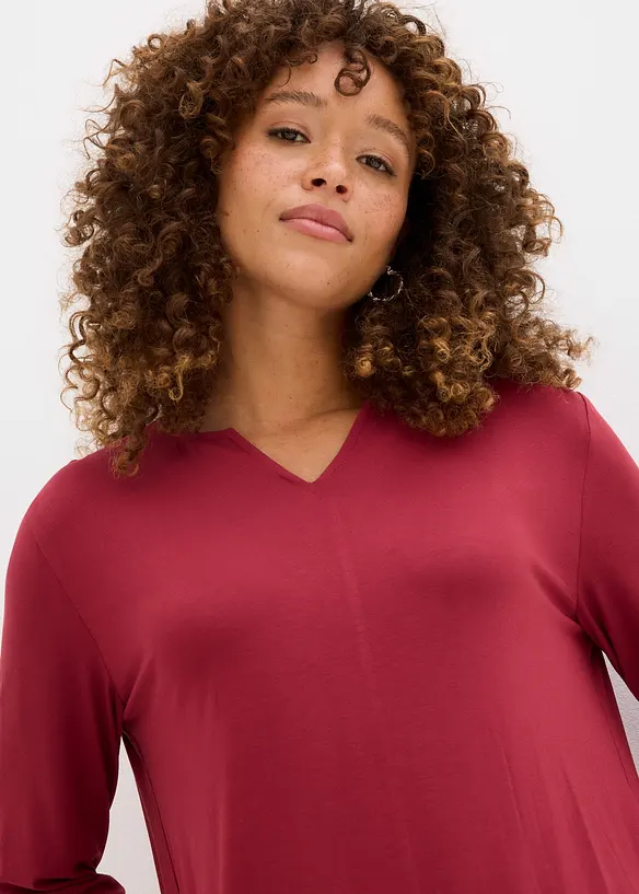 Shirtjurk van soepele viscose, bonprix