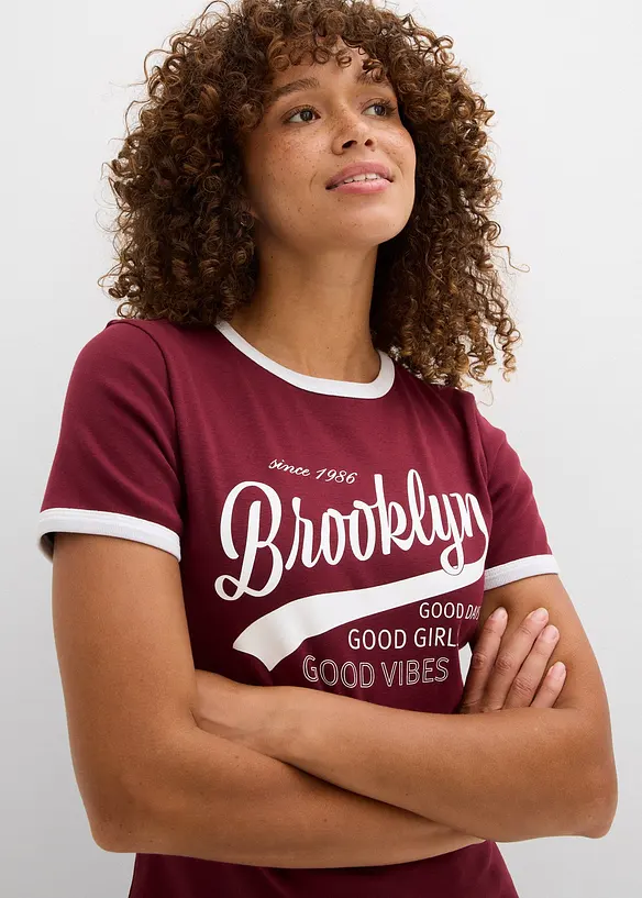 T-shirt van biologisch katoen, bonprix