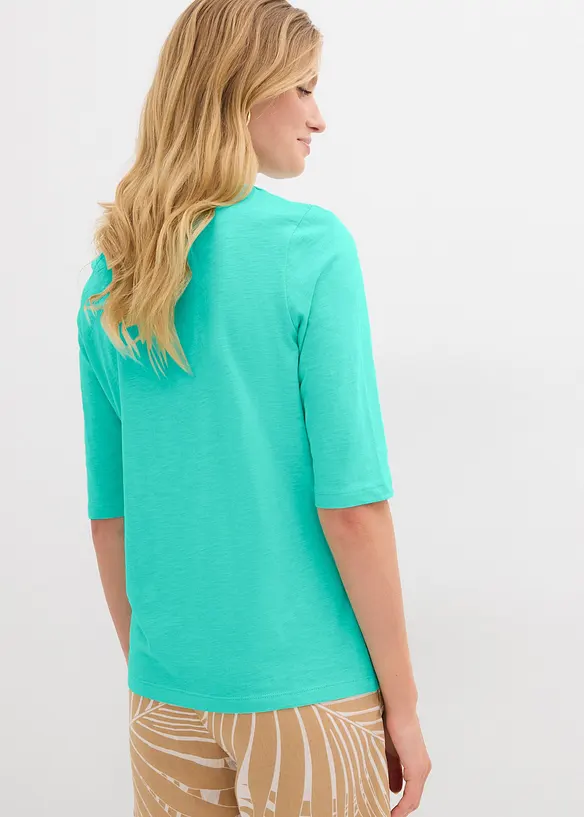 T-shirt van puur katoen (set van 2), bonprix