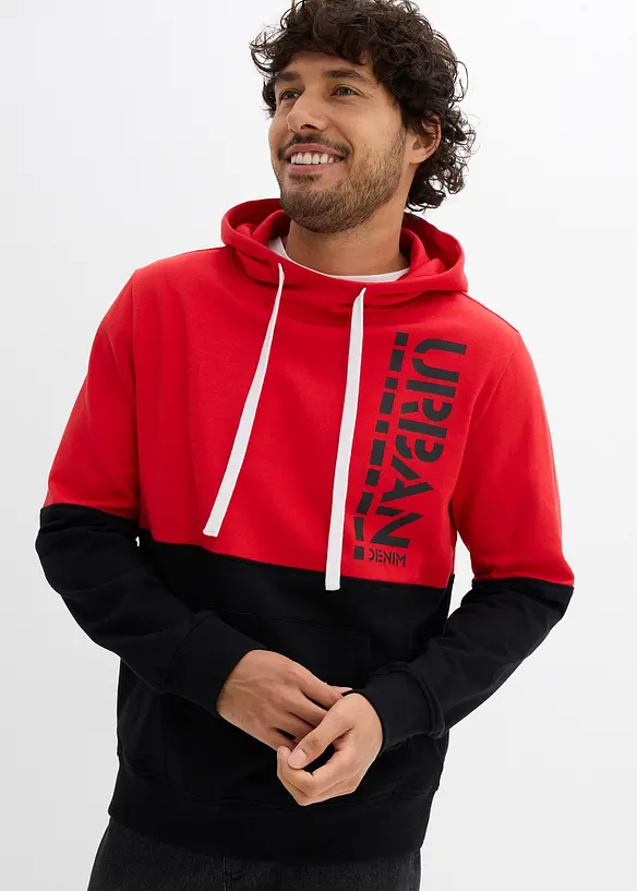 Hoodie, slim fit, bonprix