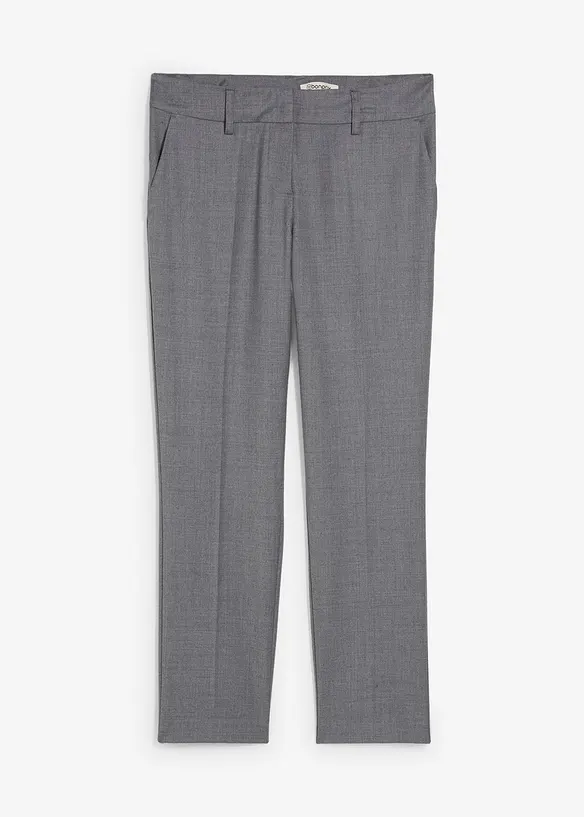 Smalle broek met wol, bonprix