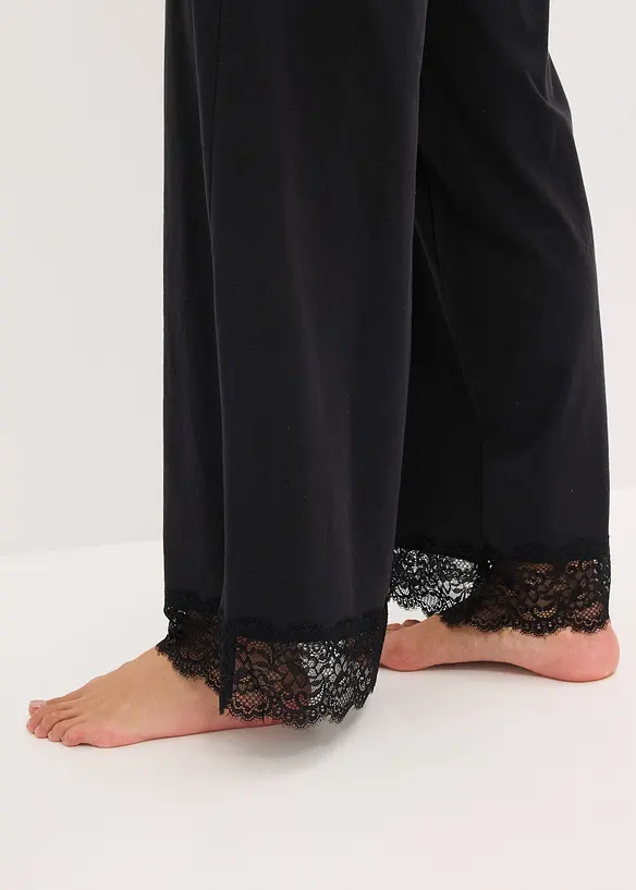 Pyjama met kant, bonprix