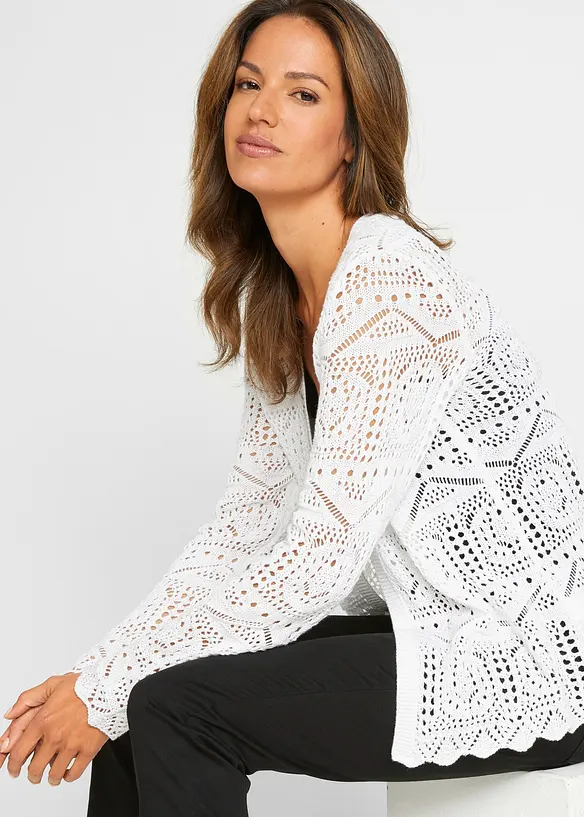 Ajour vest, bonprix