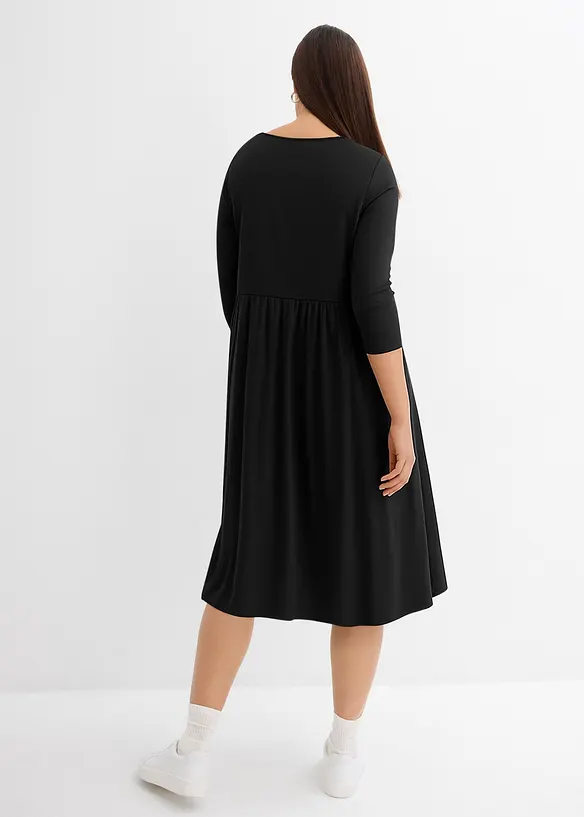 Midi jurk van katoenen jersey, bonprix