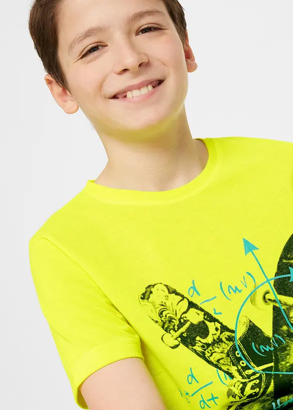 Jongens T-shirt met skater-print, bonprix