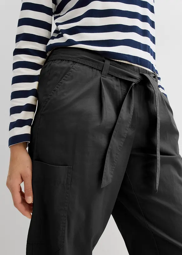Cropped cargo broek, bonprix