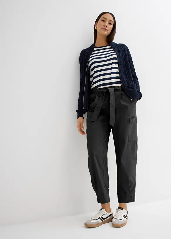 Cropped cargo broek, bonprix