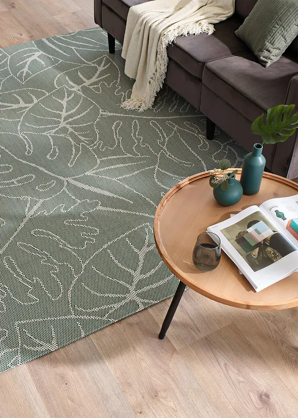 Binnen- en buitenkleed met bloemmotief, bonprix