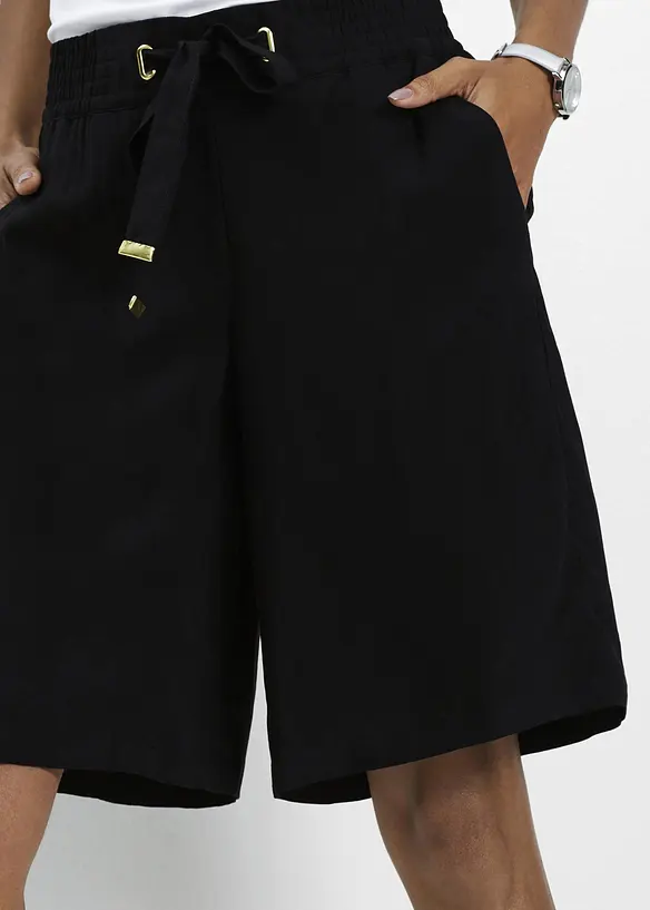 Bermuda van viscose, bonprix