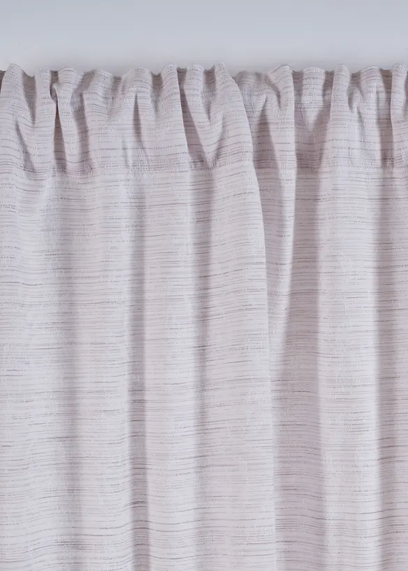 Jacquard gordijn van biologisch katoen (1 stuk), bonprix