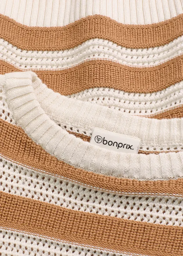 Oversized trui van katoen, bonprix