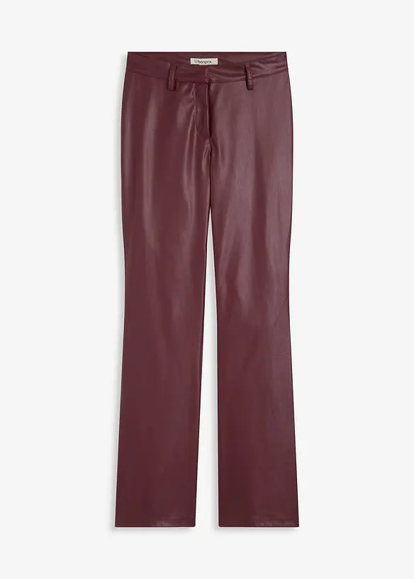 Imitatieleren broek, bonprix