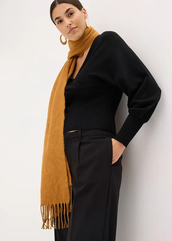 Trui van soepele viscose mix, bonprix