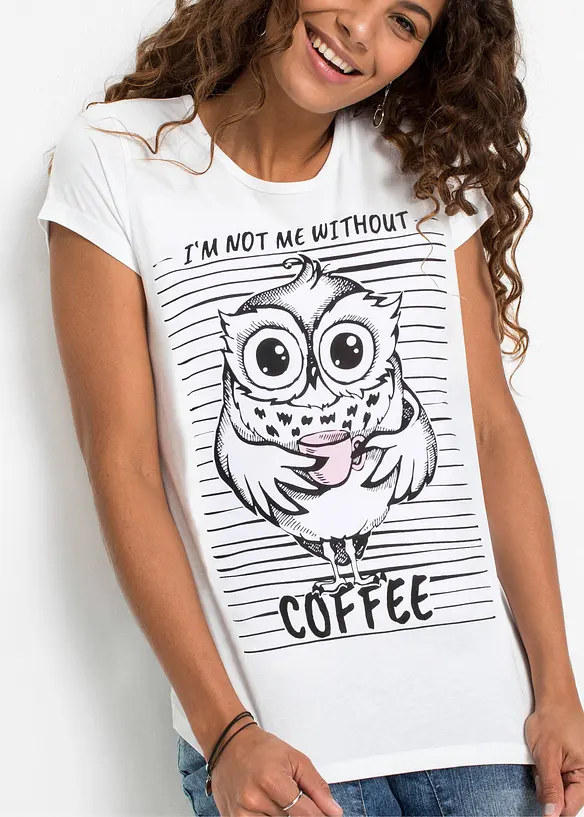 T-shirt met print, bonprix