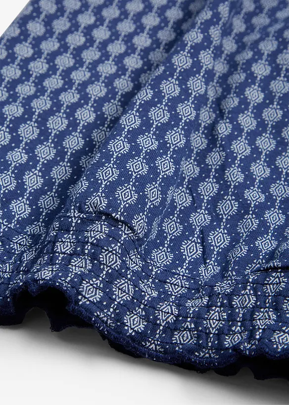 Shirt met print en minimouwen (set van 2), bonprix