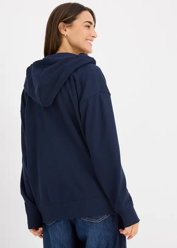 Lang sweatvest, bonprix