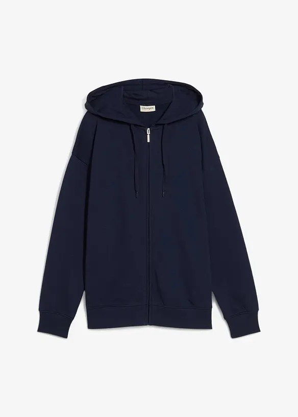Lang sweatvest, bonprix