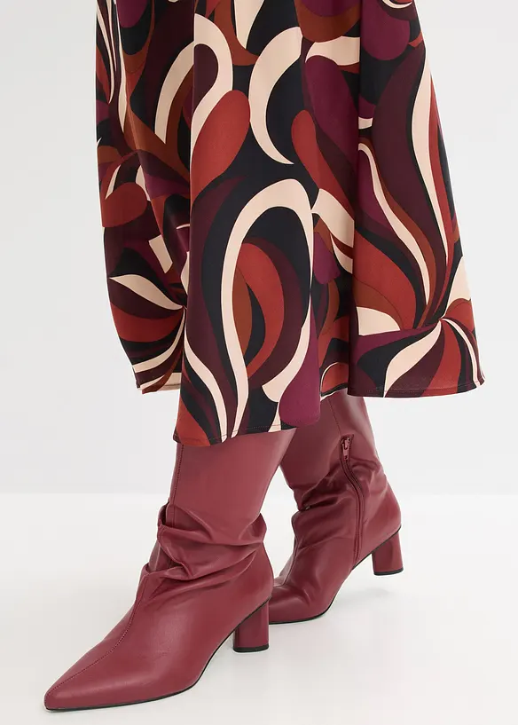 Midirok van soepel satijn, bonprix