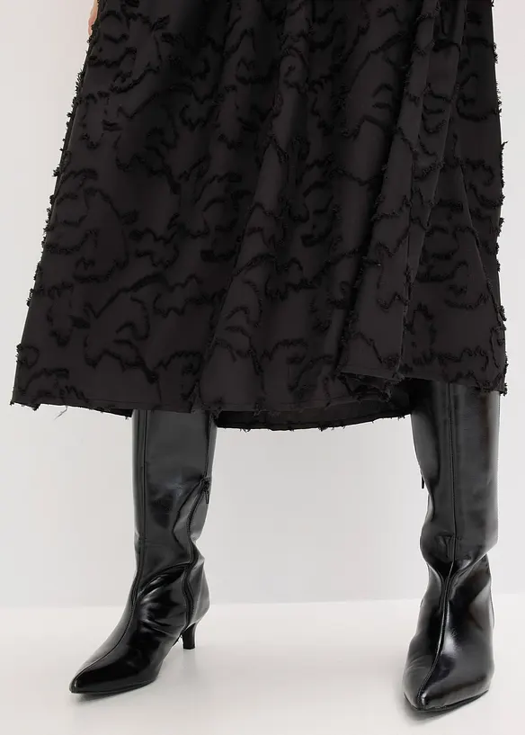 Midirok van gestructureerd materiaal, bonprix