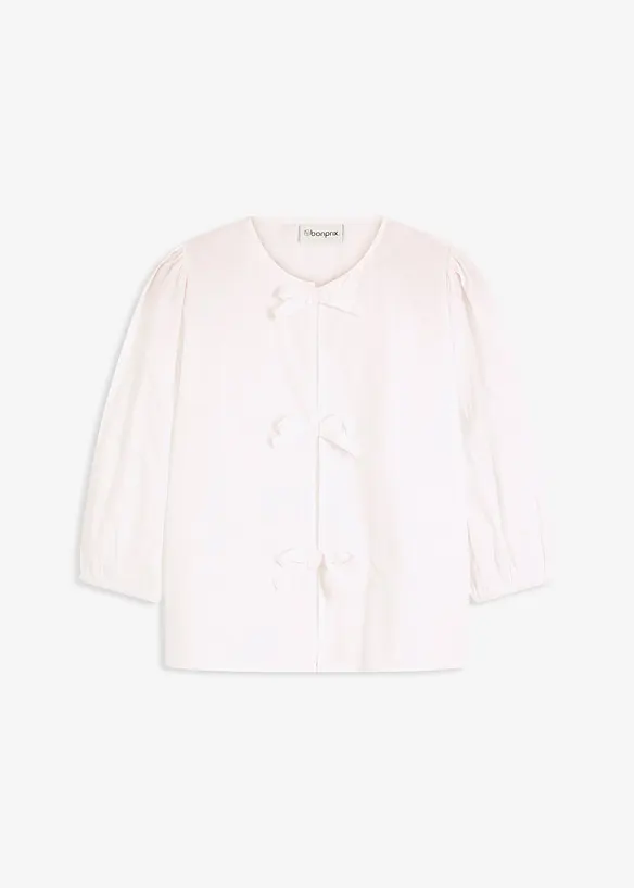 Blouse met strikdetail, bonprix