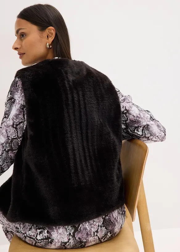 Gilet van imitatiebont, bonprix