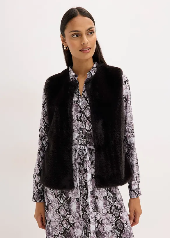 Gilet van imitatiebont, bonprix