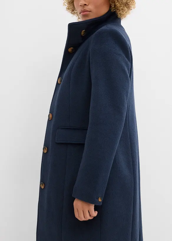 Lange winterjas in layerlook, bonprix