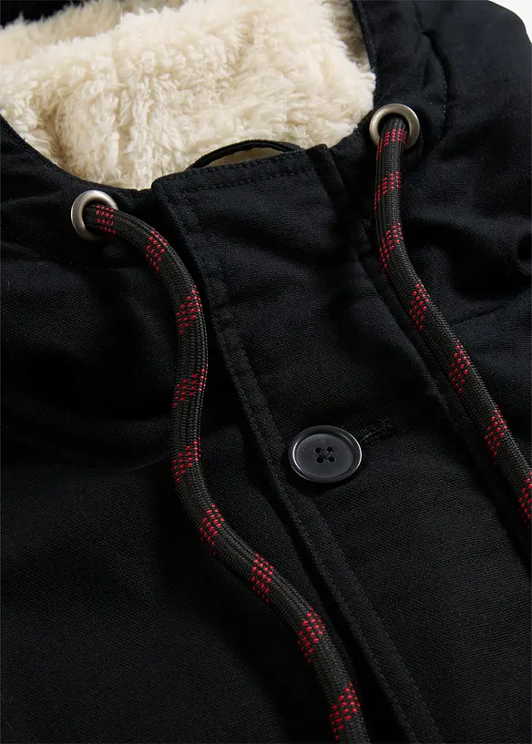 Winterparka met teddy voering, bonprix