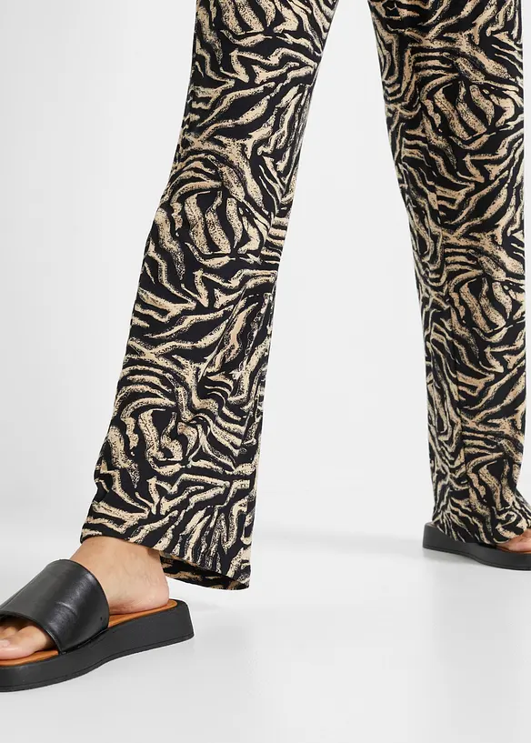 Jersey broek van soepele viscose, bonprix
