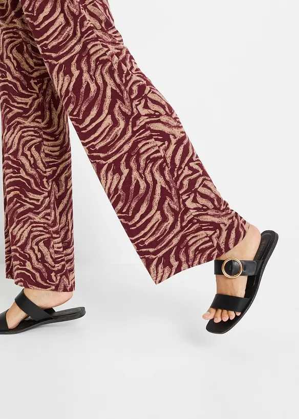 Jersey broek van soepele viscose, bonprix