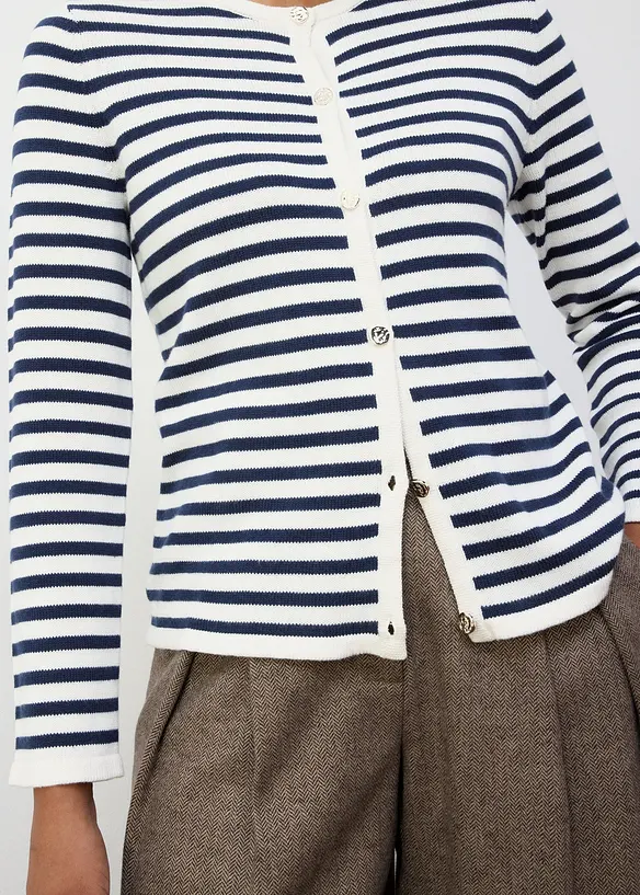 Vest met zijde, bonprix
