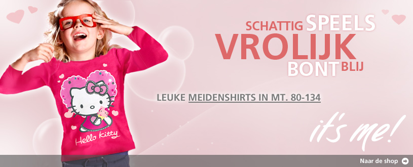 speels schattig meidenshirts