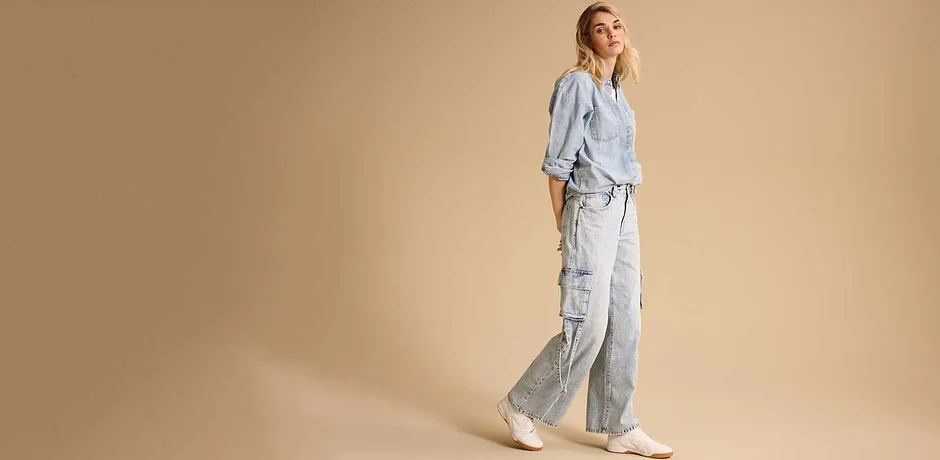 Dames - Kleding - Jeans - Cargo jeans