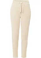 Broek in corduroy look met elastische band, bonprix