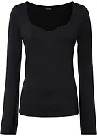 Longsleeve van viscose, bonprix