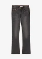 Stretch jeans mid waist, bootcut, bonprix