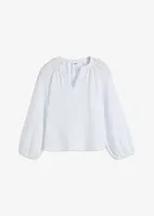 Mousseline blouse van katoen, bonprix