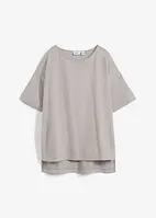 Oversized T-shirt met splitten opzij, bonprix